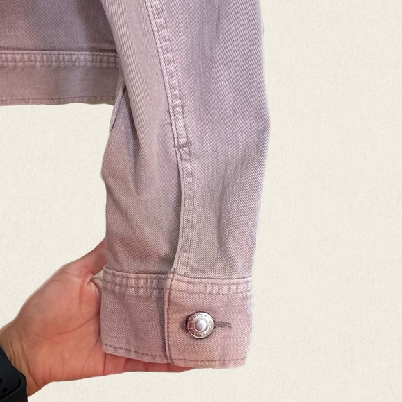 Lauren Ralph Lauren Lavender Denim Jacket NWT - Picture 4 of 11